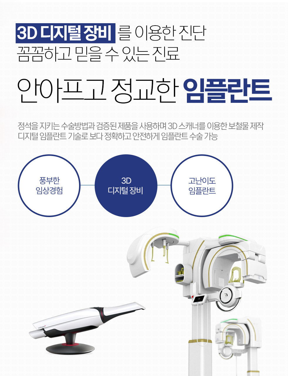 안아프고 정교한 임플란트